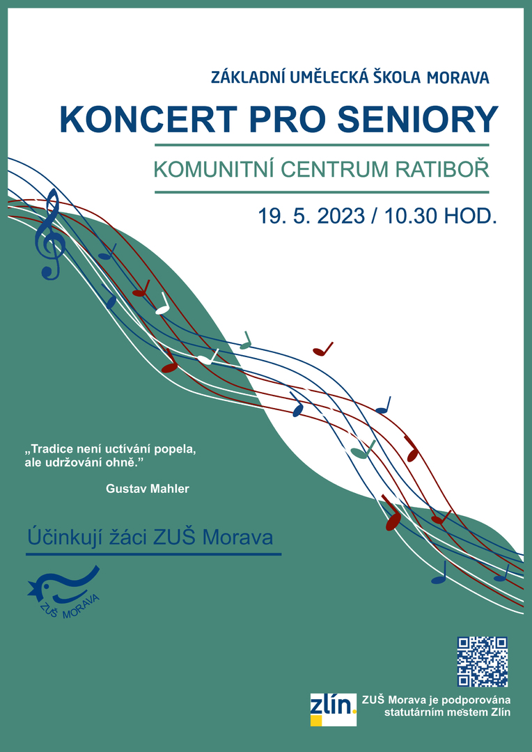 Plakát Koncert pro seniory