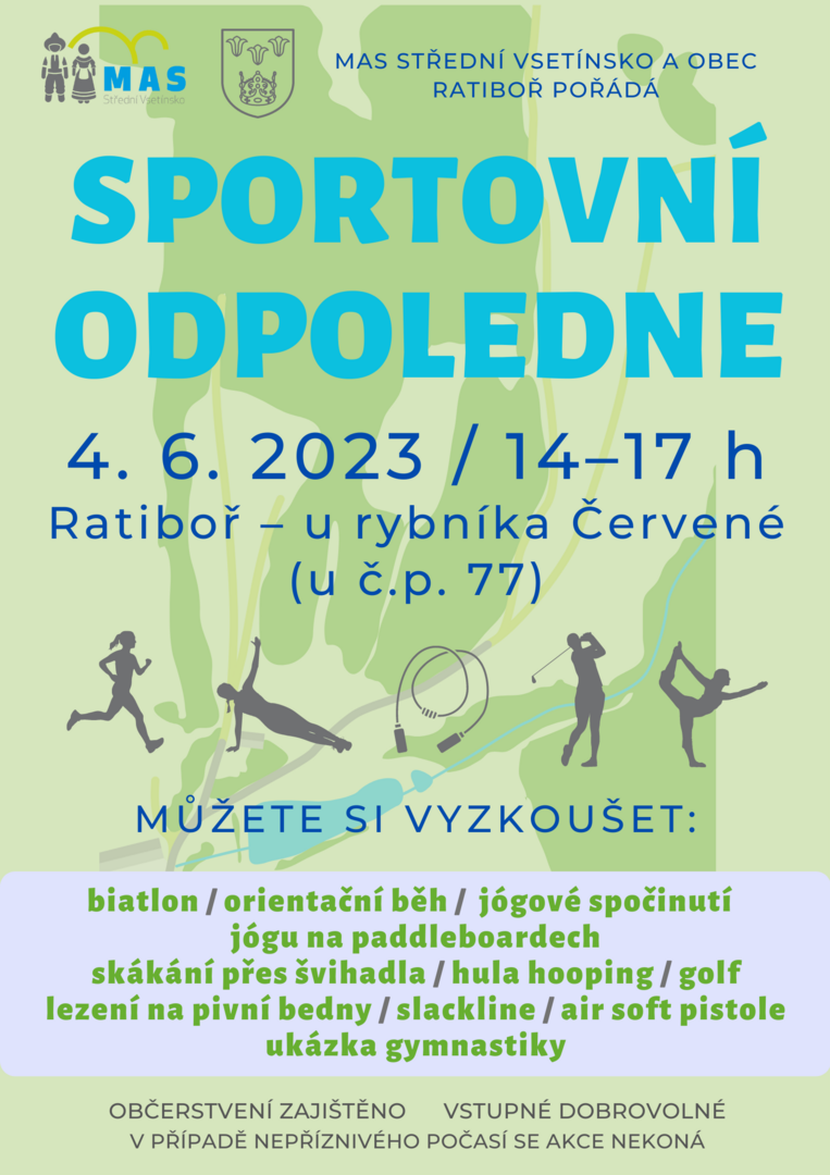 Plakát Sportovní odpoledne