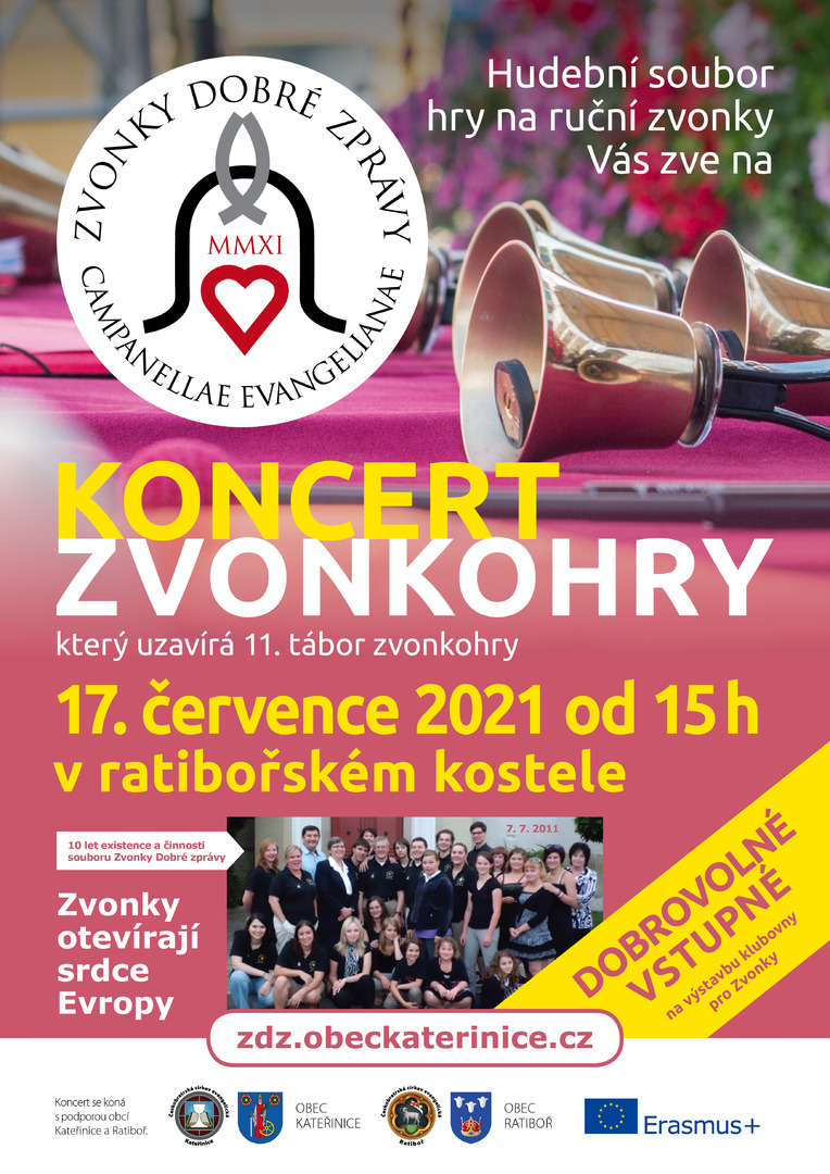 Plakát Koncert Zvonkohry 2021