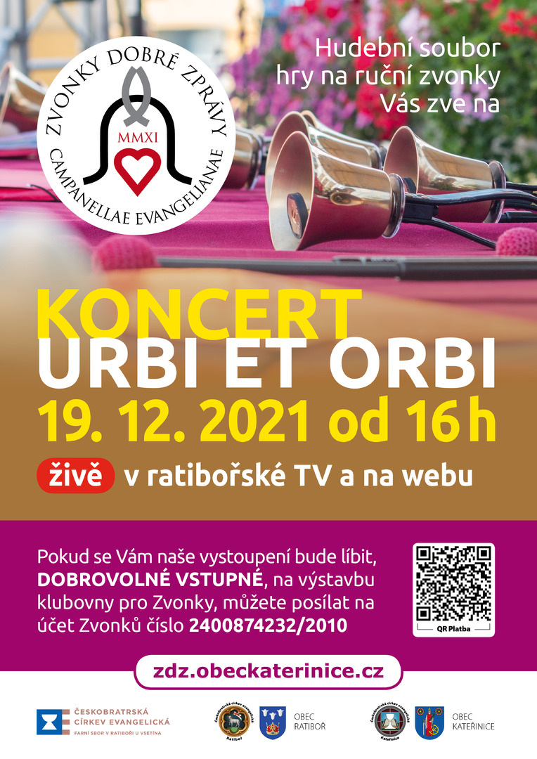 Plakát Adventní koncert Urbi et Orbi