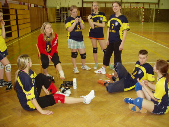 Volejbal - soustředění mládeže 2009