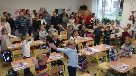 Zahájení školního roku v ZŠ Pozlovice