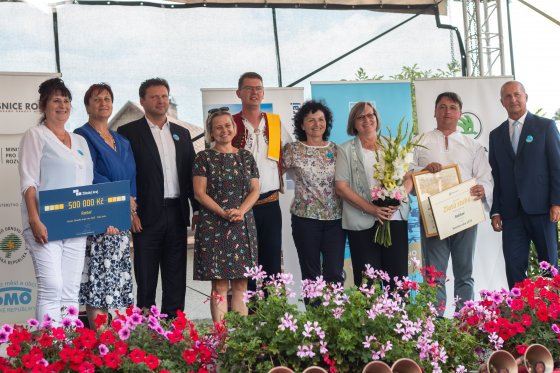 Preisverleihung der regionalen Runde des Wettbewerbs "Dorf des Jahres 2019