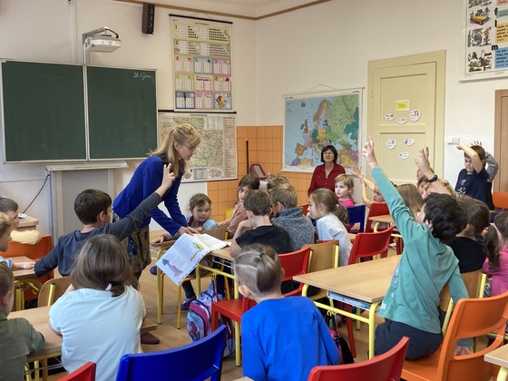 Discussion with children's author Ivona Březinová