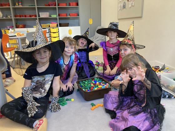 Halloween party at the after-school club