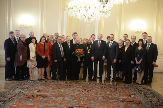 Reception of Golden Villages 2019 in the Chamber of Deputies and with the President