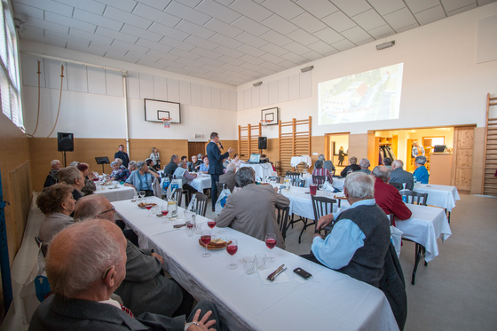 Meeting of seniors in Sokol Hall